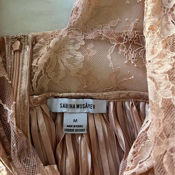 Sabina Musayev Laurel Dress in Rose Gold - Picture 10 of 16